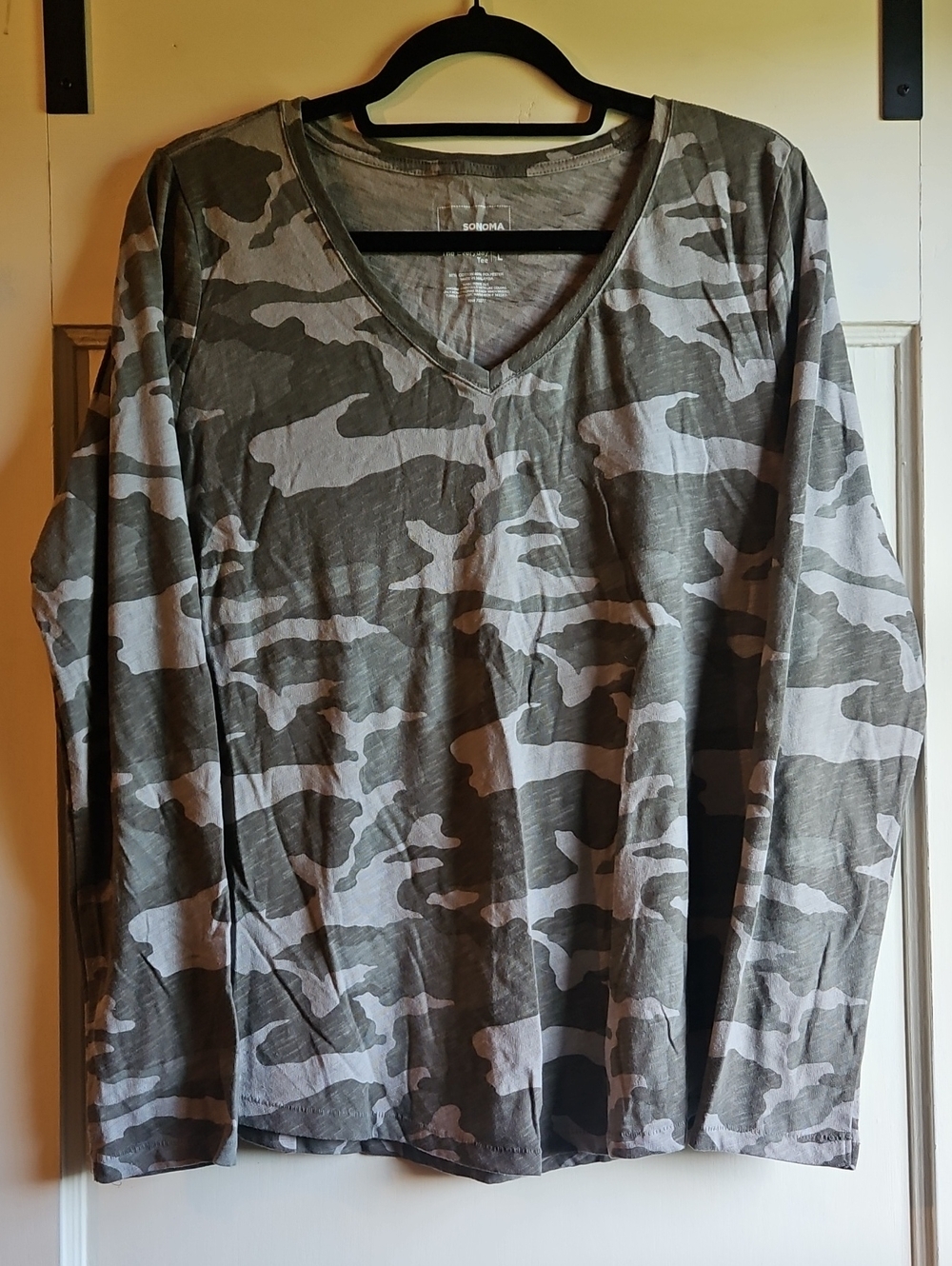 Long Sleeve Camo Tshirt